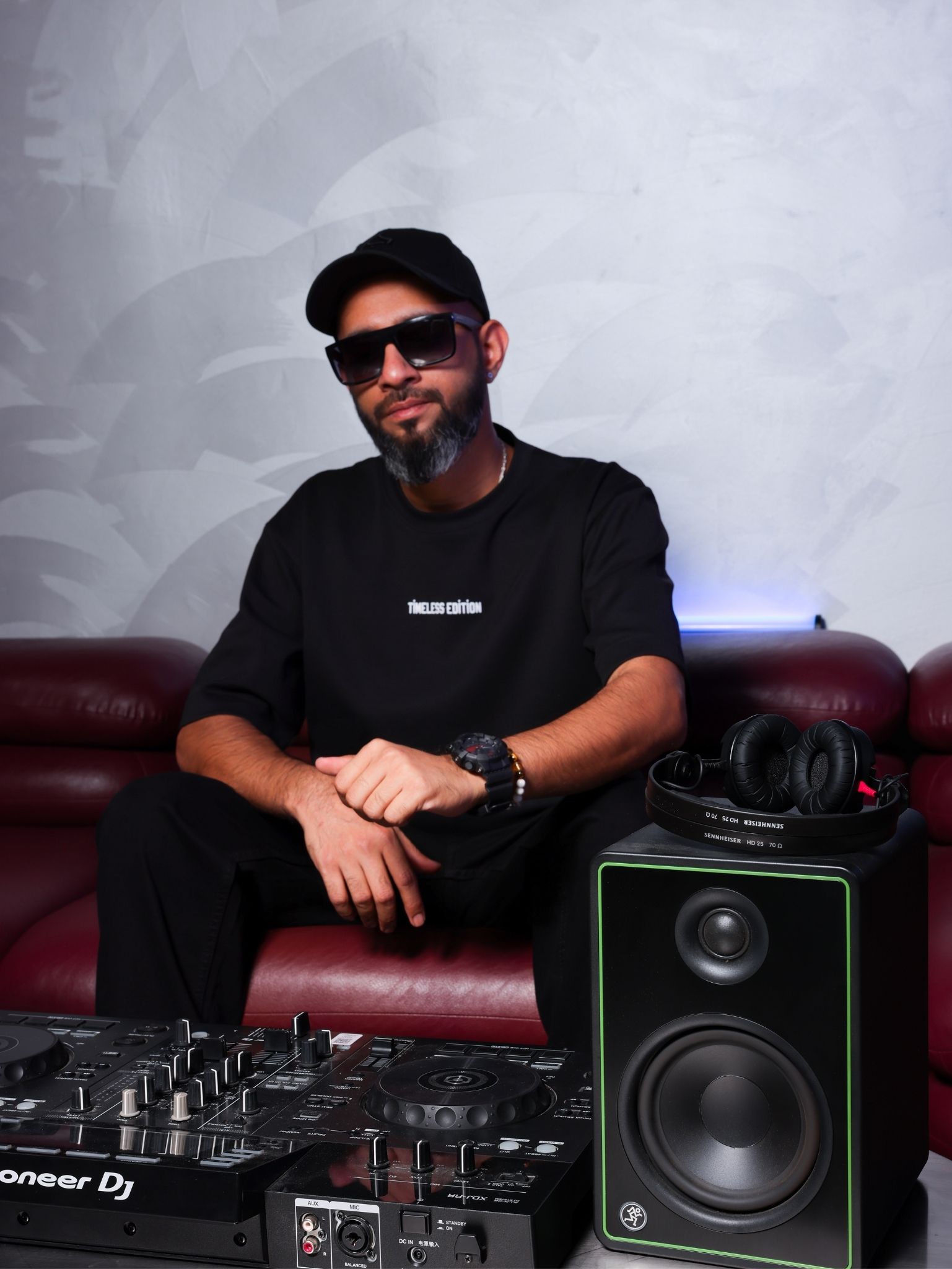 Rohith at the decks